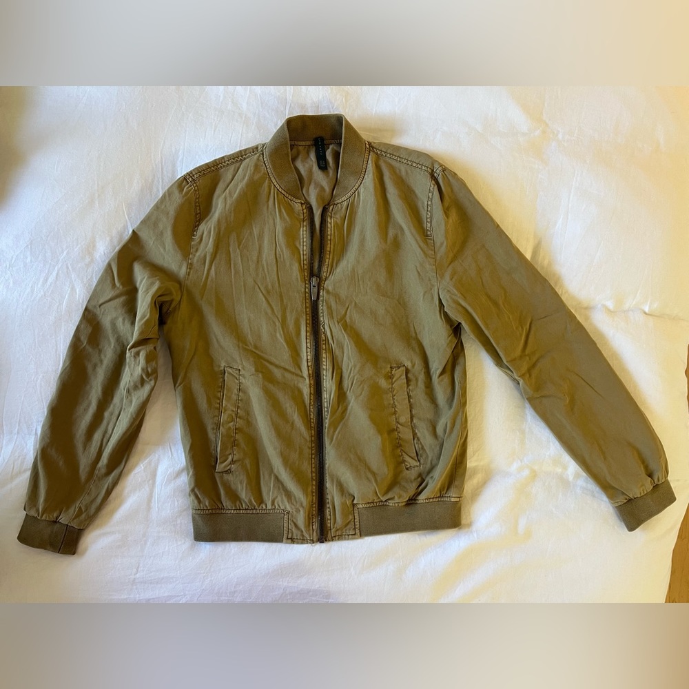 Zara men’s camel/tan jacket. M.